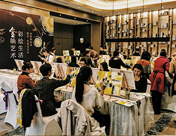 【央璽】“璽喚藝術(shù)，彩繪生活” 油畫體驗課圓滿落幕